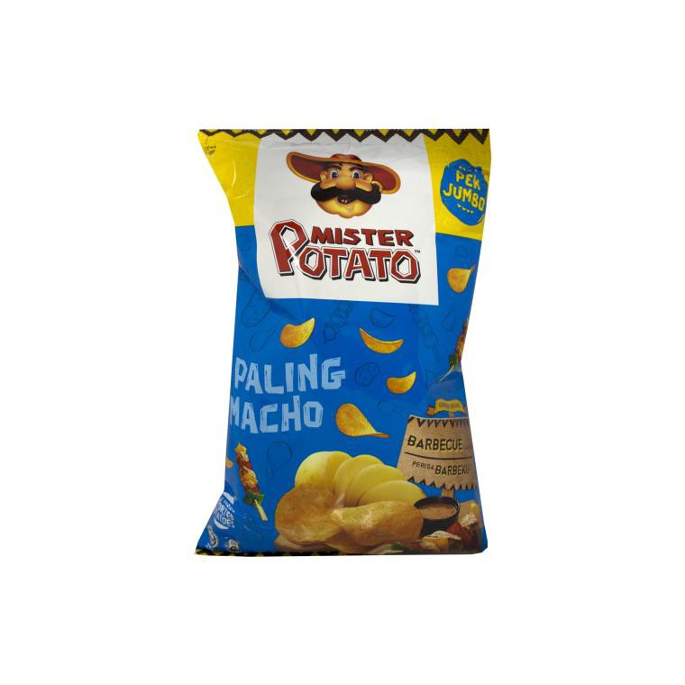 MISTER POTATO JUMBO PACK BARBECUE FLAVOURED POTATO CHIP 160G