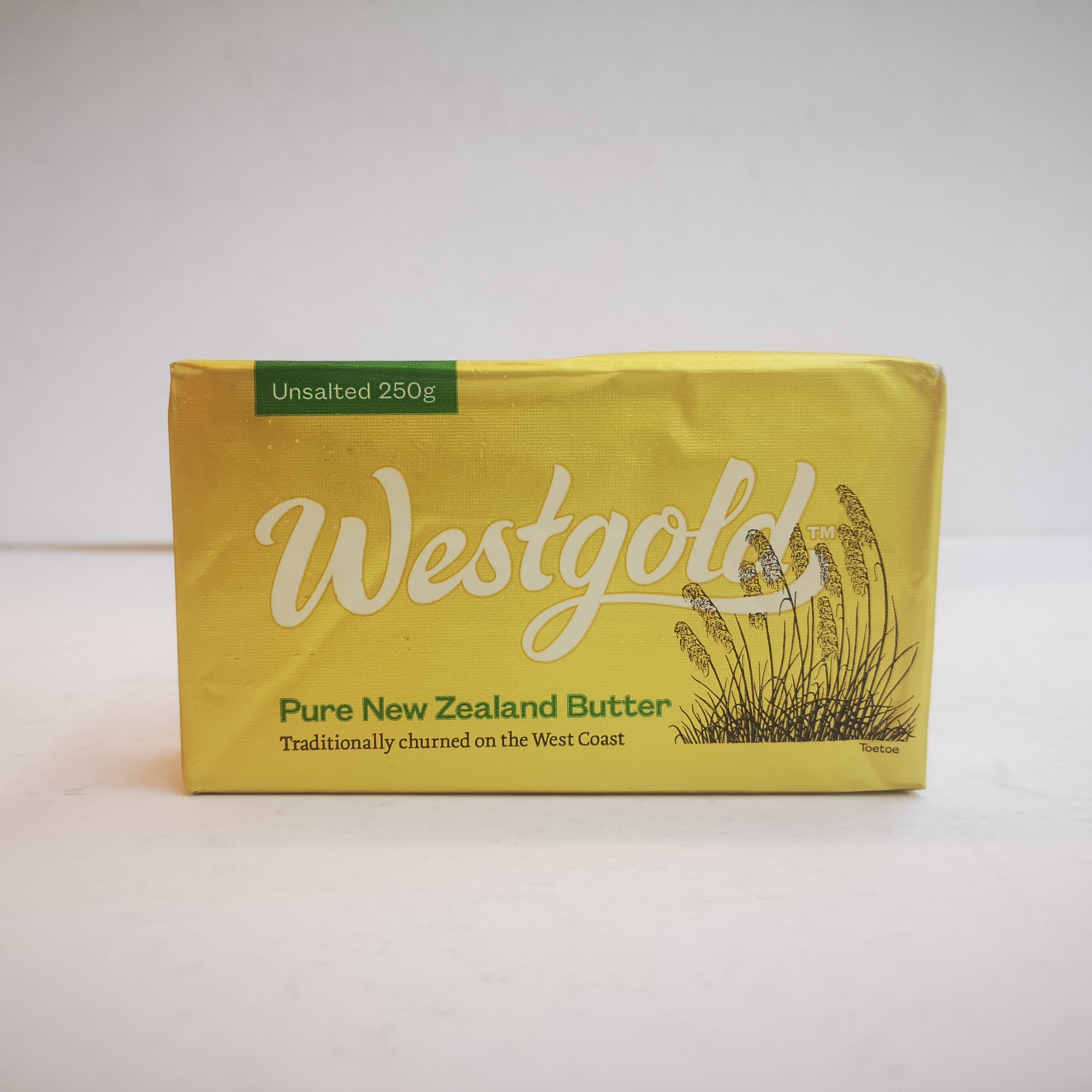 WESTGOLD BUTTER, 250G, UNSALTED