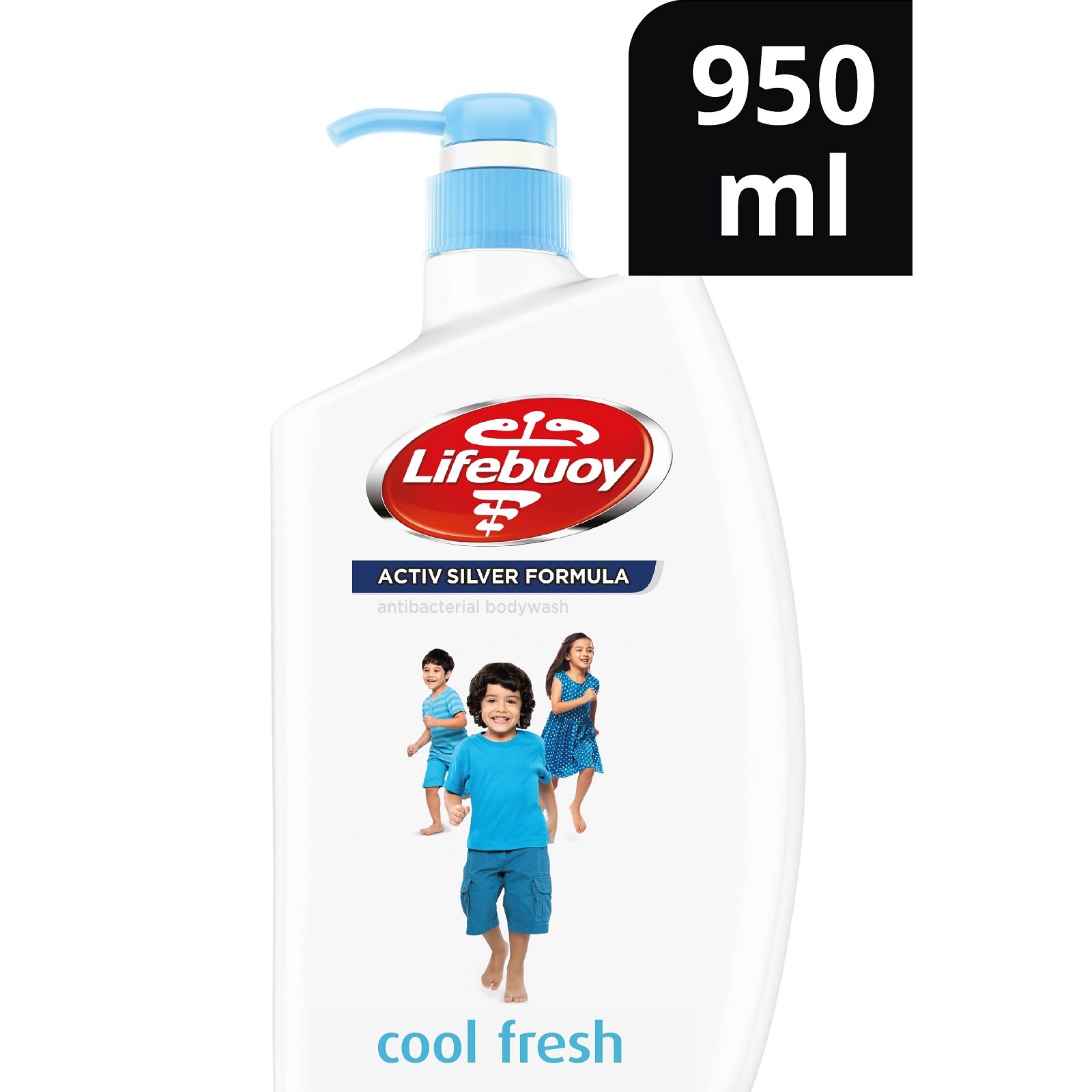 LIFEBUOY Body Wash, 950ML, COOL FRESH