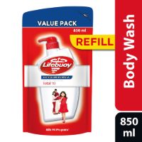 LIFEBUOY Body Wash REFILL, 850ML, TOTAL 10