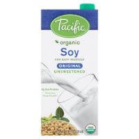 PACIFIC FOOD ORGANIC NON DAIRY SOY ORIGINAL UNSWEETENED, 946ML