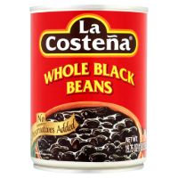 LA COSTENA WHOLE BLACK BEANS, 340G