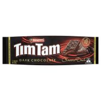 ARNOTT'S TIM TAM DARK CHOCOLATE BISCUIT 200G