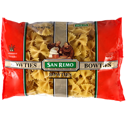 SAN REMO BOWTIES PASTA 500G,