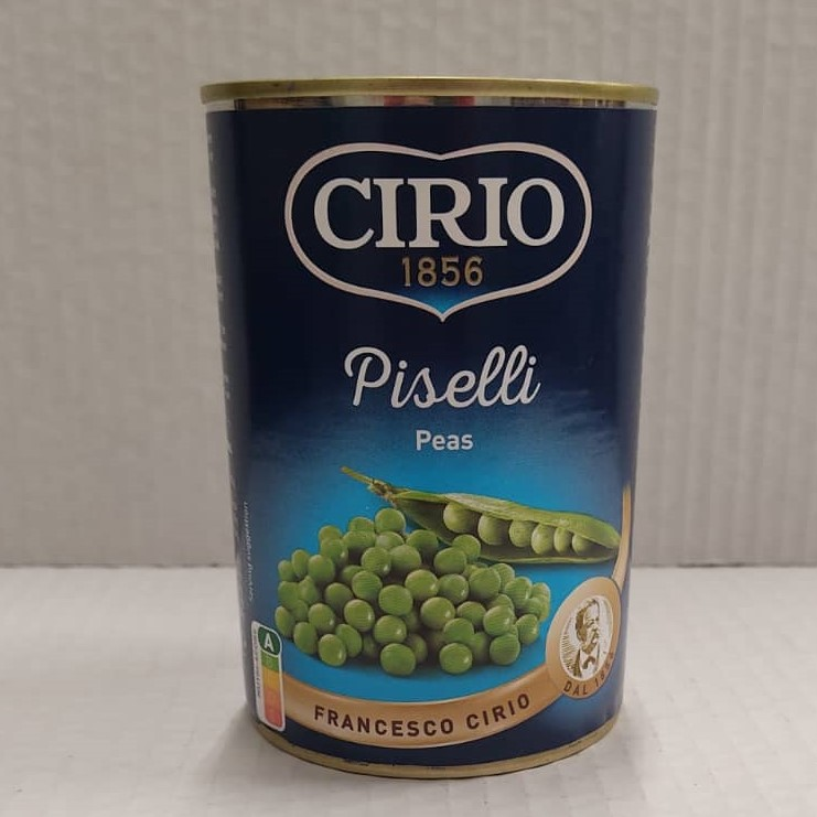 CIRIO GREEN PEAS 410G