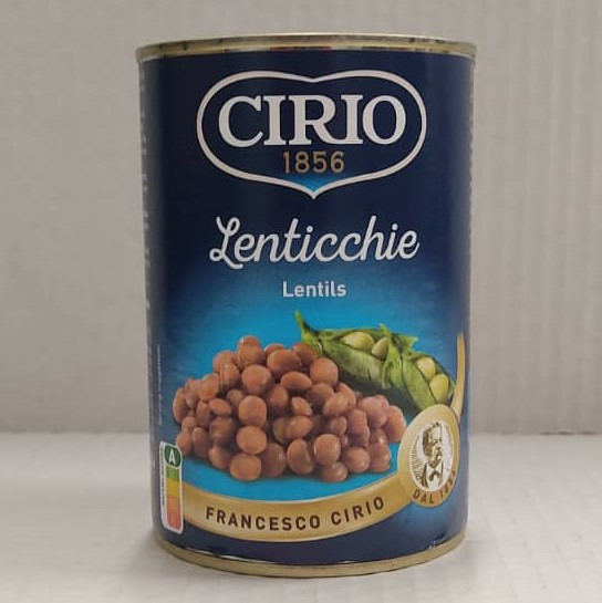 CIRIO LENTILS 410G