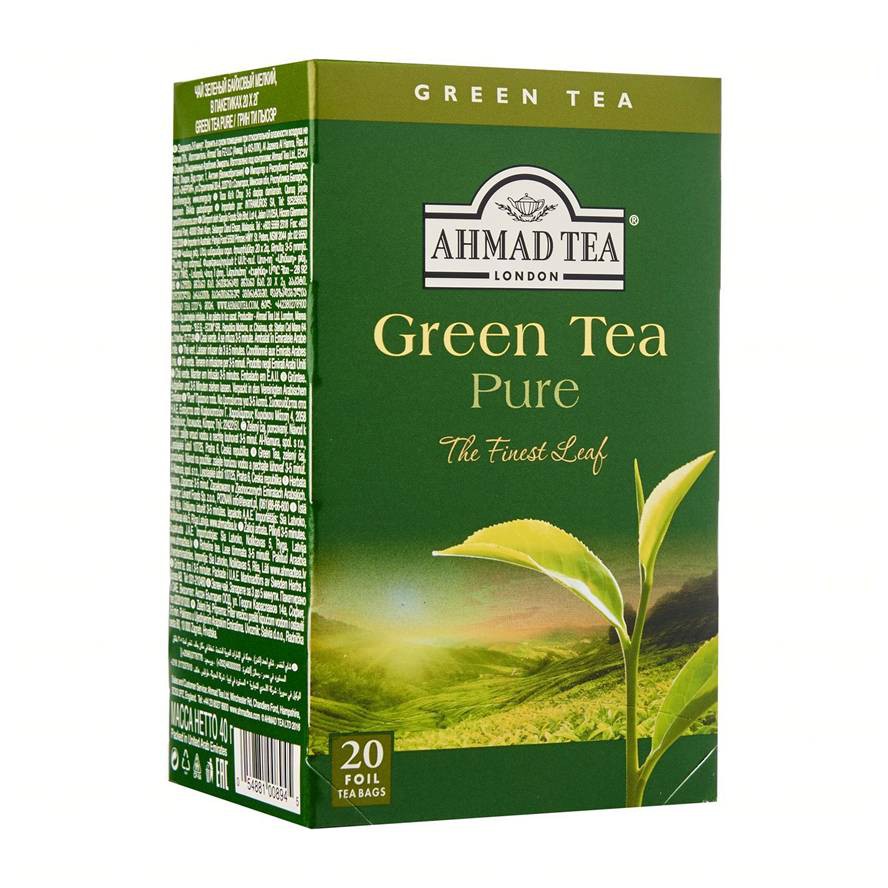 AHMAD GREEN TEA PURE 40G