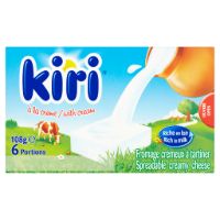 KIRI SPREADABLE CREAM CHEESE, 108G