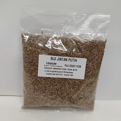 TRICHY CUMIN SEEDS (JINTAN PUTIH) 100GM