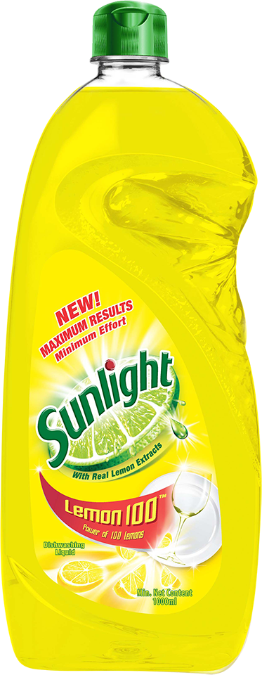 SUNLIGHT DISHWASH LIQUID, 1L, LEMON