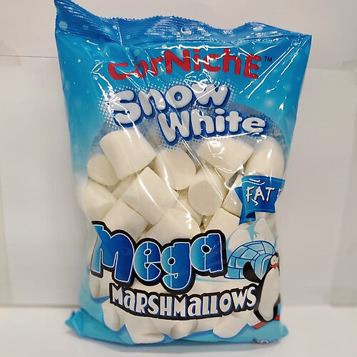 CORNICHE MEGA MARSHMALLOWS 300GM SNOW WHITE