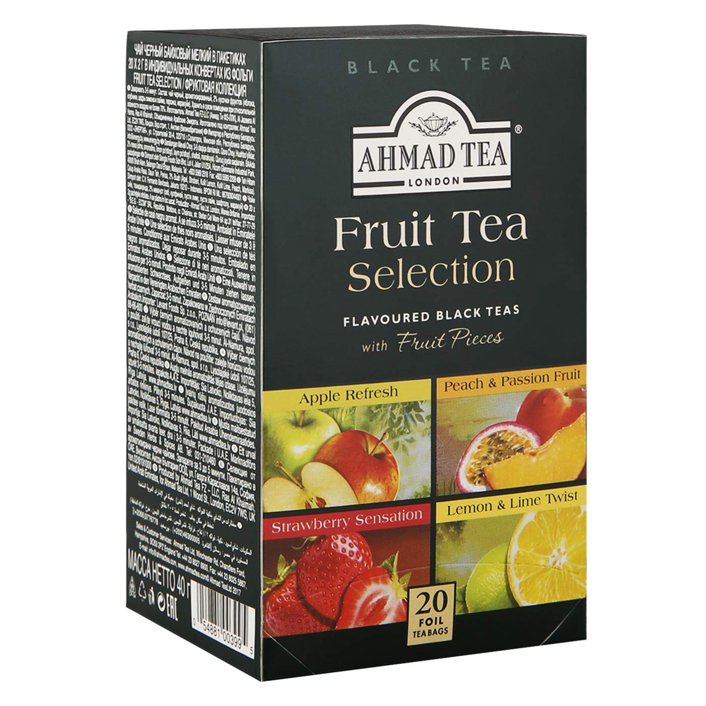 AHMAD TEA FRUIT TEA SELECTION 20S 40G