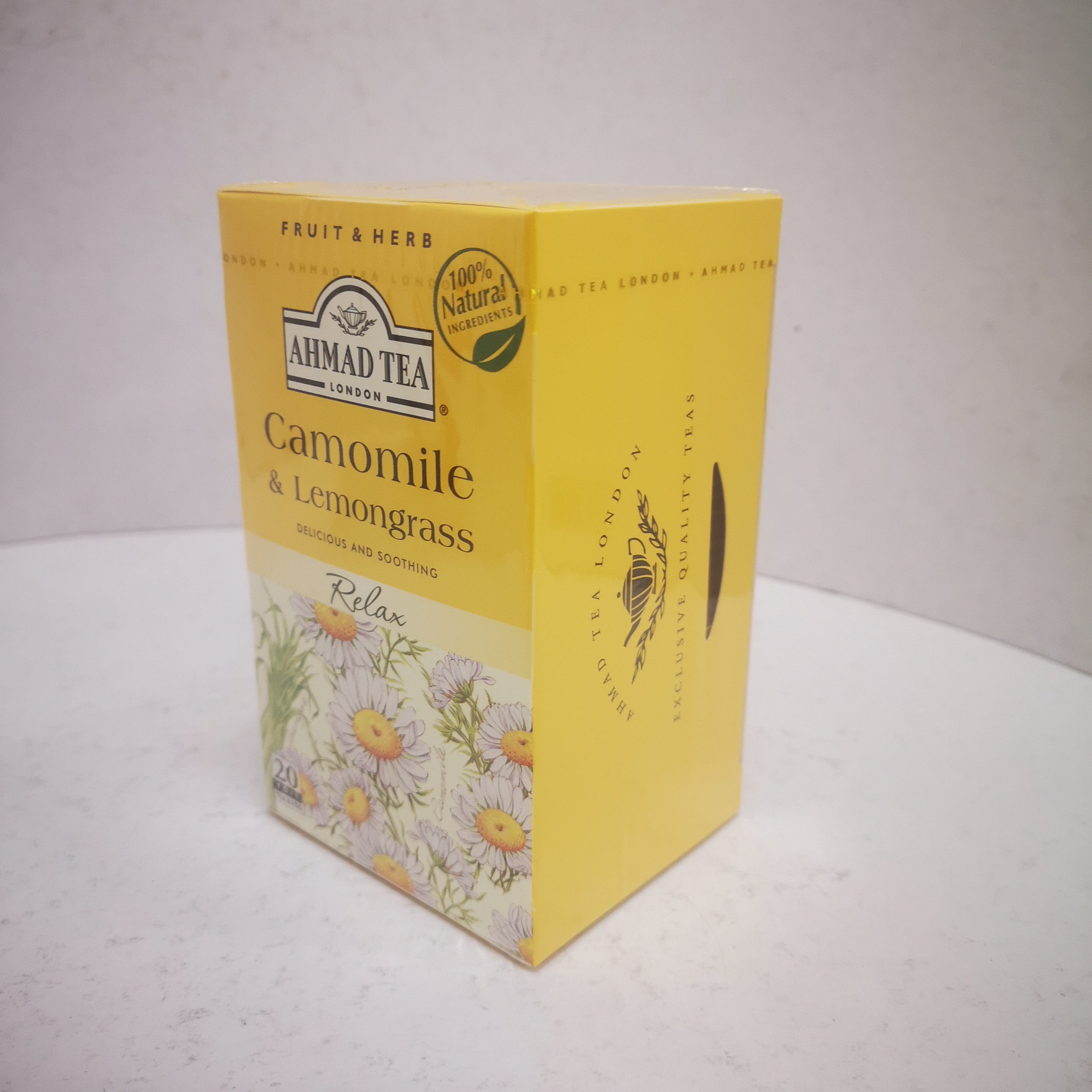 AHMAD TEA CAMOMILE & LEMONGRASS TEA 20S, 30G