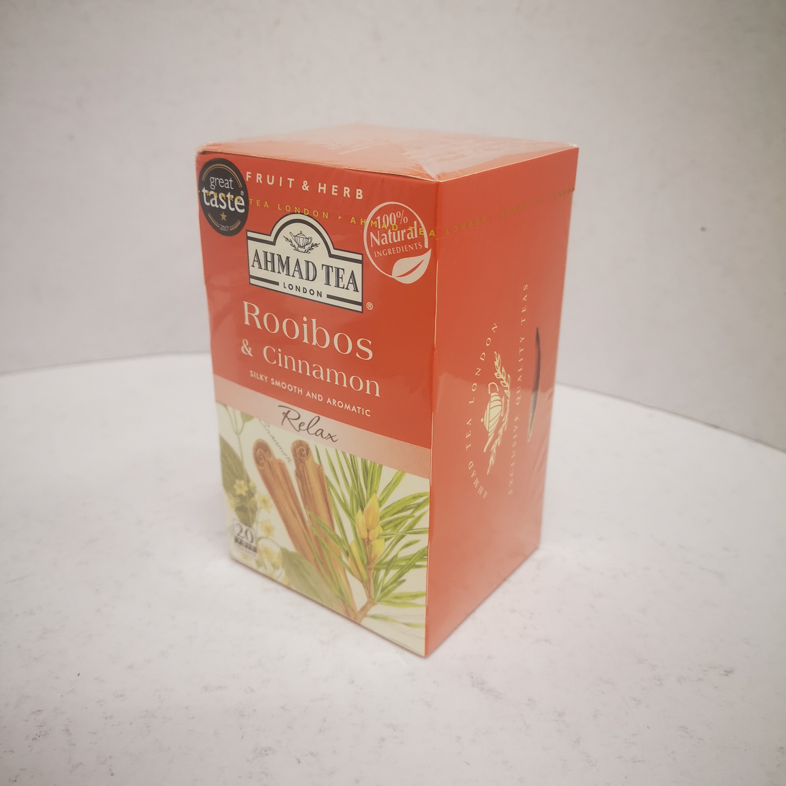 AHMAD TEA ROOIBOS & CINNAMON TEA 20S, 30G