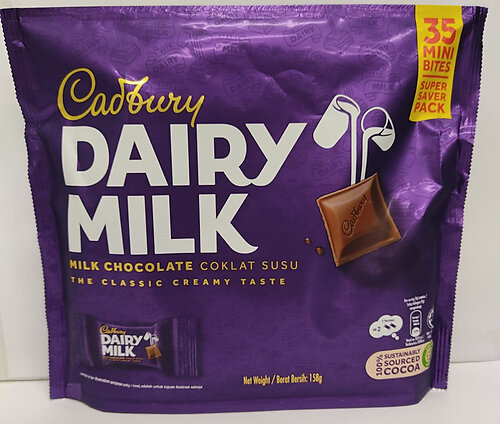 CADBURY MINI DOYBAG 35S/158GM