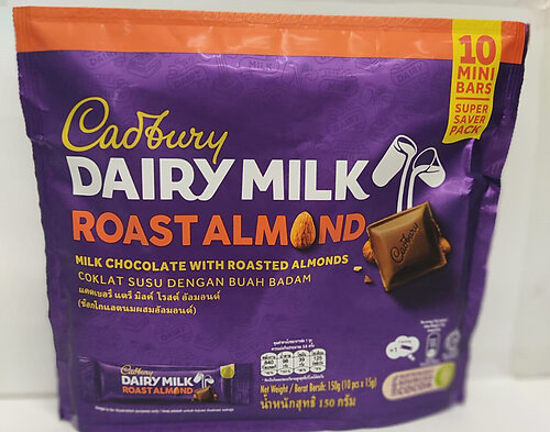 CADBURY ALMOND SHAREBAG 150GM