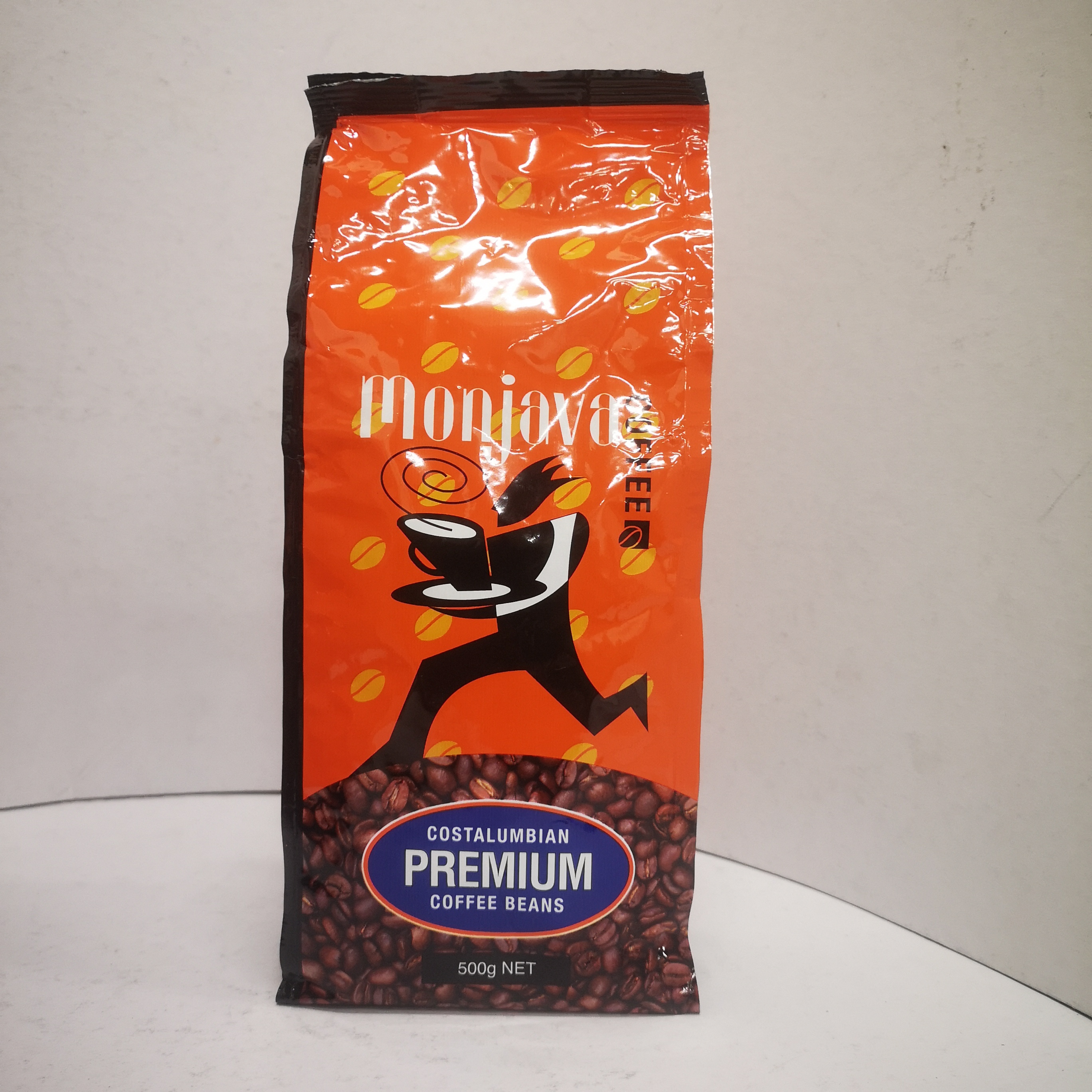 MONJAVA COFFEE BEANS COSTALUMBIAN 500G