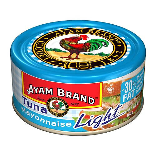 AYAM BRAND DELI TUNA LIGHT MAYONNAISE 160G 