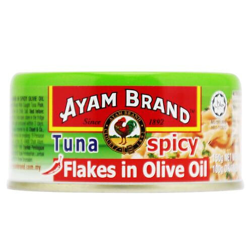 AYAM BRAND TUNA FLAKES IN OLIVE OIL 150GM