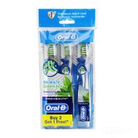 ORAL B PRO-HEALTH GREEN TEA TOOTHBRUSH BUY 2 FREE 1