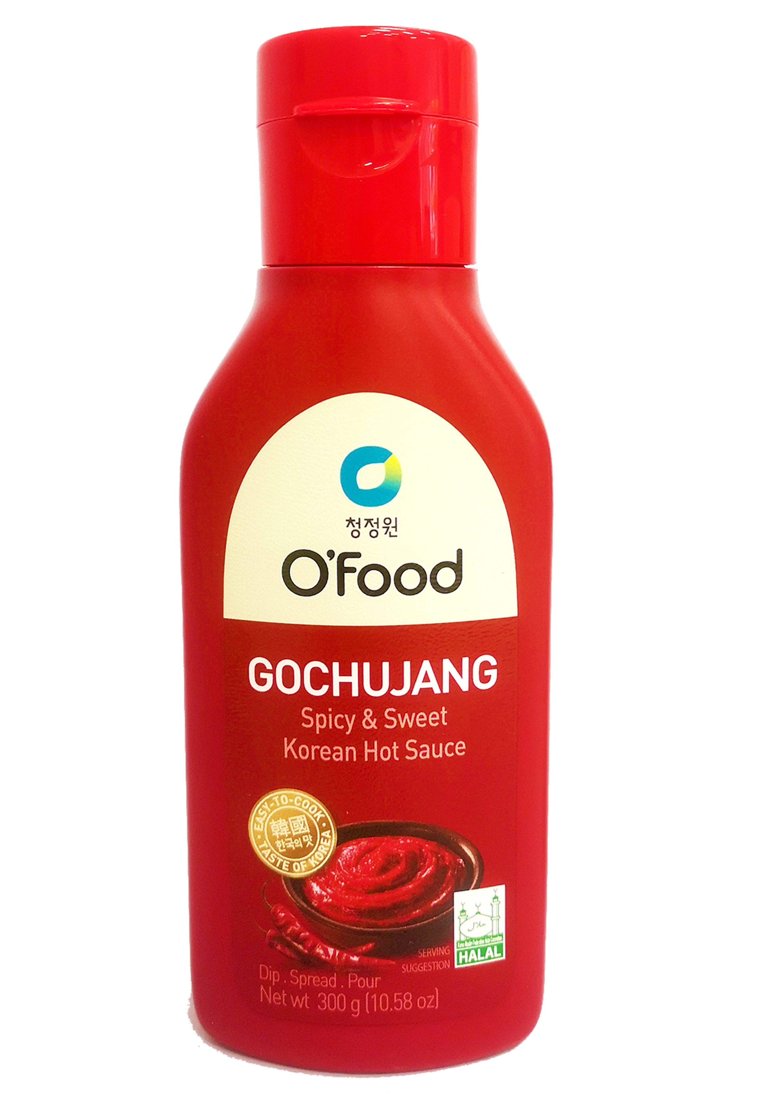 OFOOD GOCHUJANG SPICY & SWEET KOREAN HOT SAUCE 300G