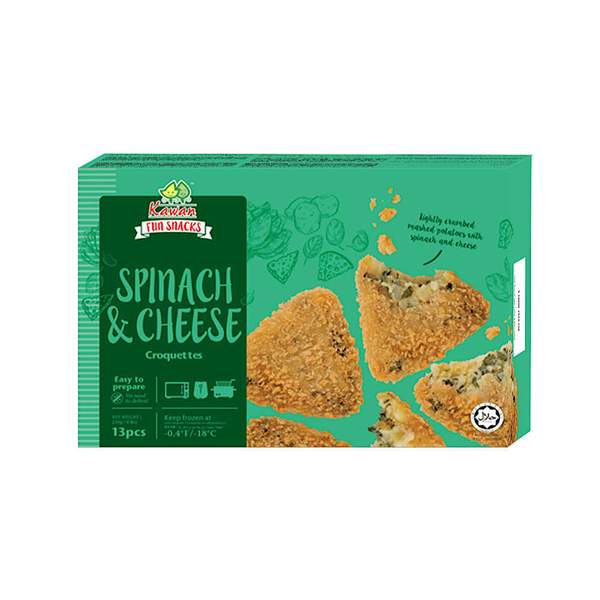 KAWAN SPINACH & CHEESE CROQUETTE 250G