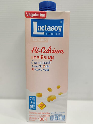 LACTASOY SOY MILK HIGH CALCIUM 1L