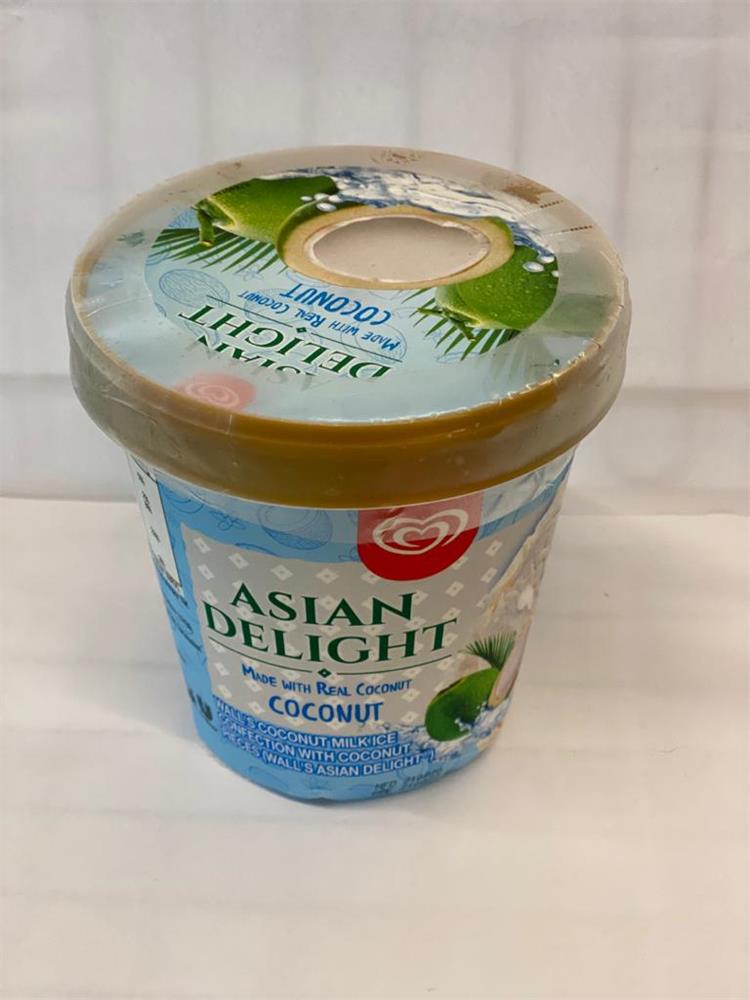 WALL'S ASIAN DELIGHT COCONUT ICE CREAM 705ML