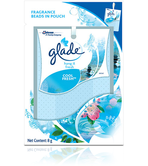 GLADE HANG IT AIR FRESHENER COOL FRESH 8G