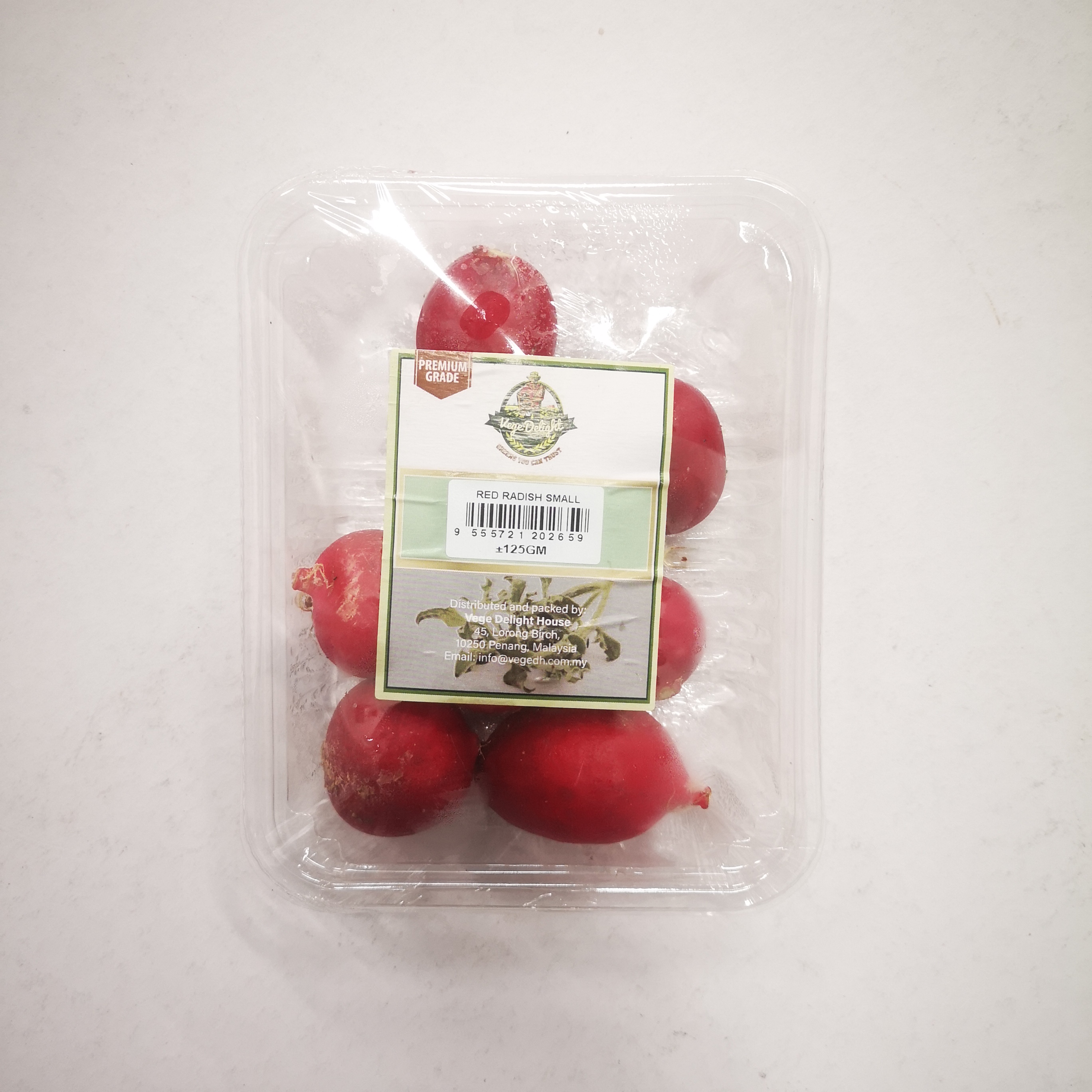 VD RED RADISH SMALL 125G