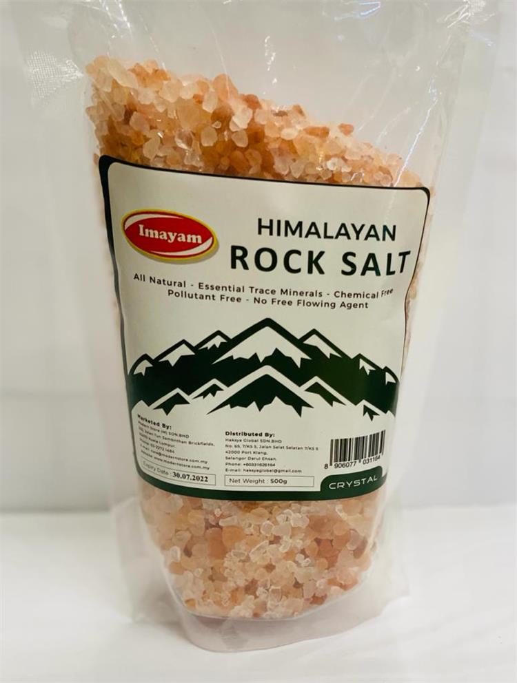 IMAYAM HIMALAYAN ROCK SALT CRYSTAL 500G