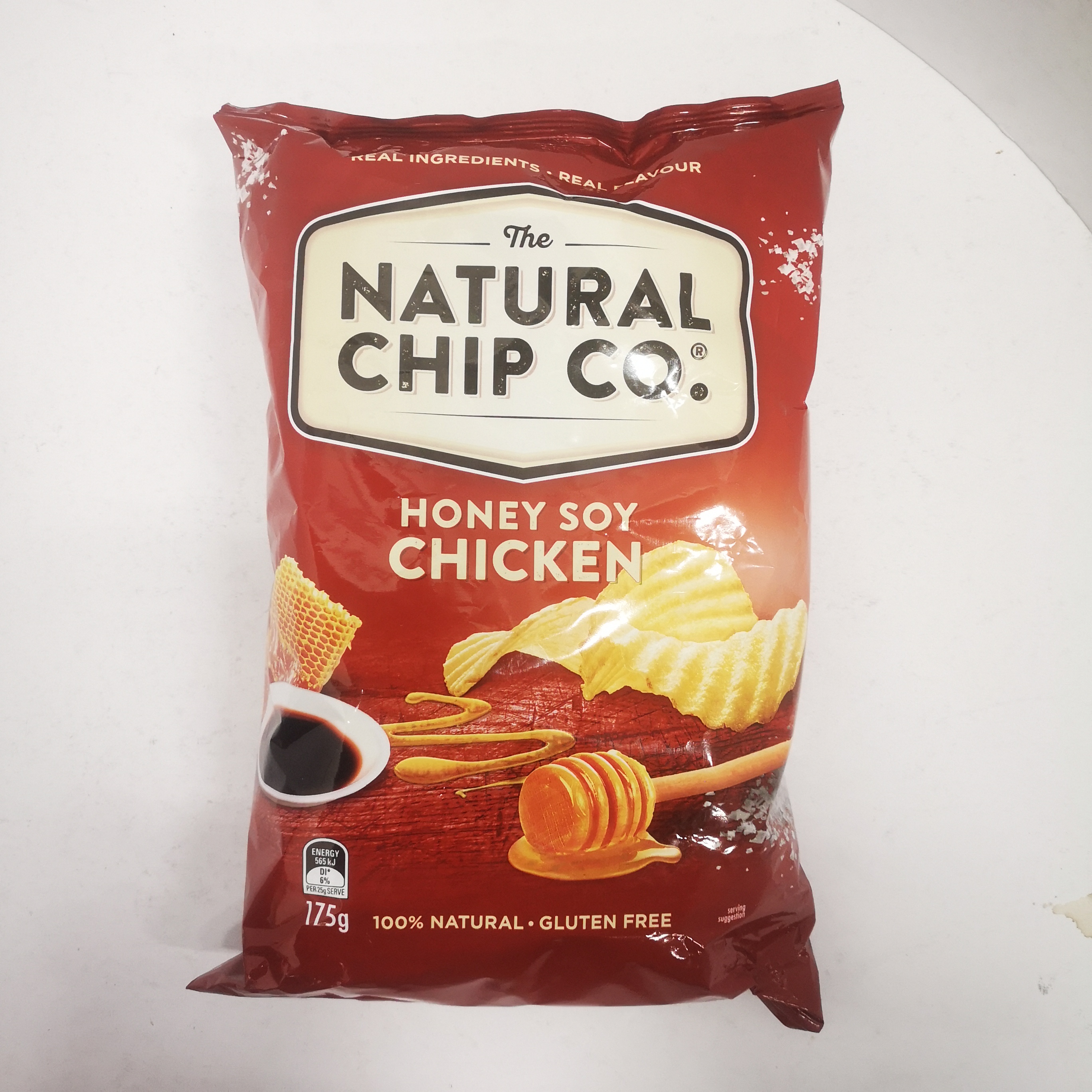 NAT CO PTATO CHIPS SALT&VINEGAR 175G