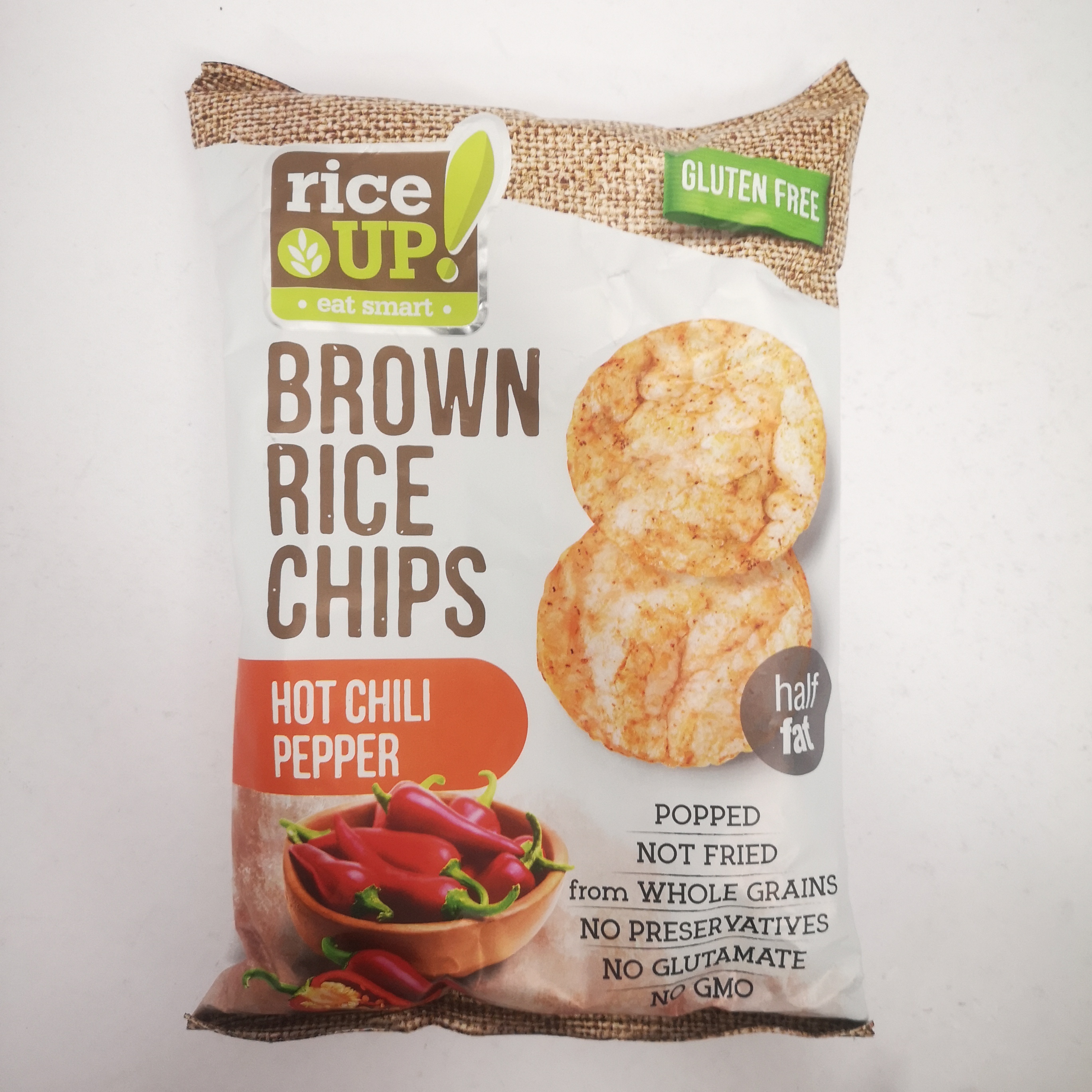 RU Rice CHIPS WITH HOT CHILLI PEPPER 60G