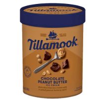 TILLAMOOK CHOCOLATE PEANUT BUTTER ICE CREAM 1.66L