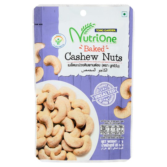 NUTRIONE BAKED CASHEW NUTS 85G