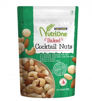 NUTRIONE BAKED COCKTAIL NUTS 85G