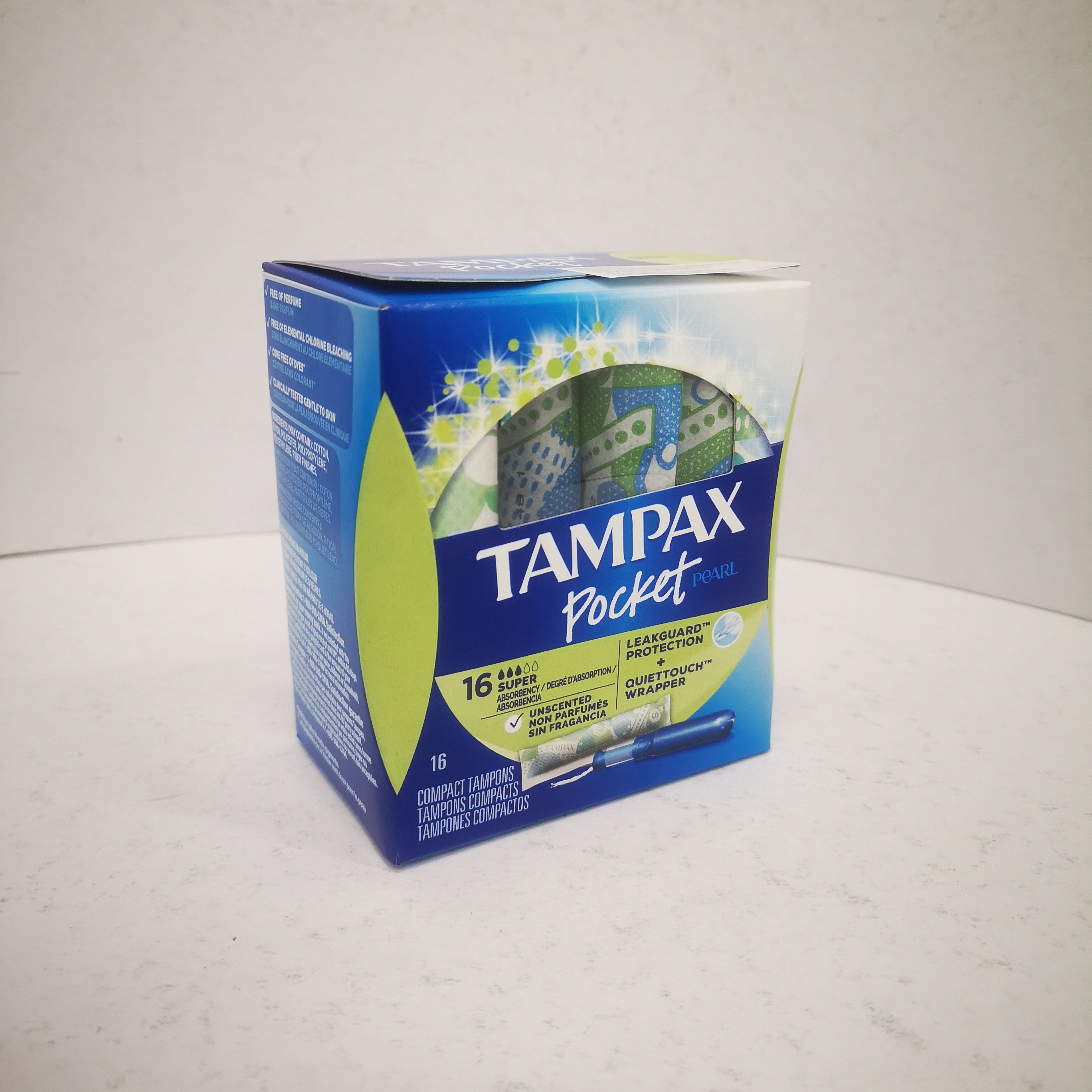 TAMPAX POCKET PEARL, 16S, SUPER