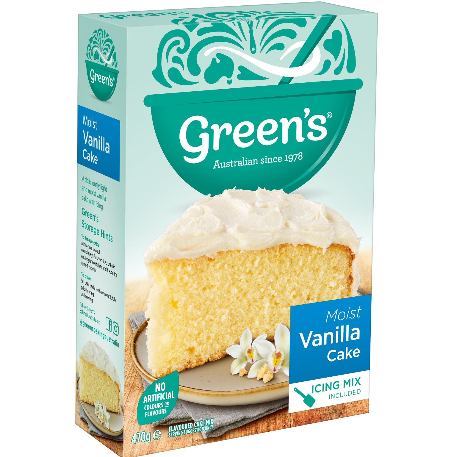 GREENS TRADITIONAL CAKE, 470G, VNLLA