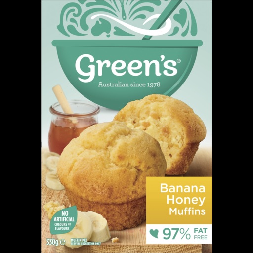 GREENS T/BNA HNY 97% F/FREE MFIN 330G