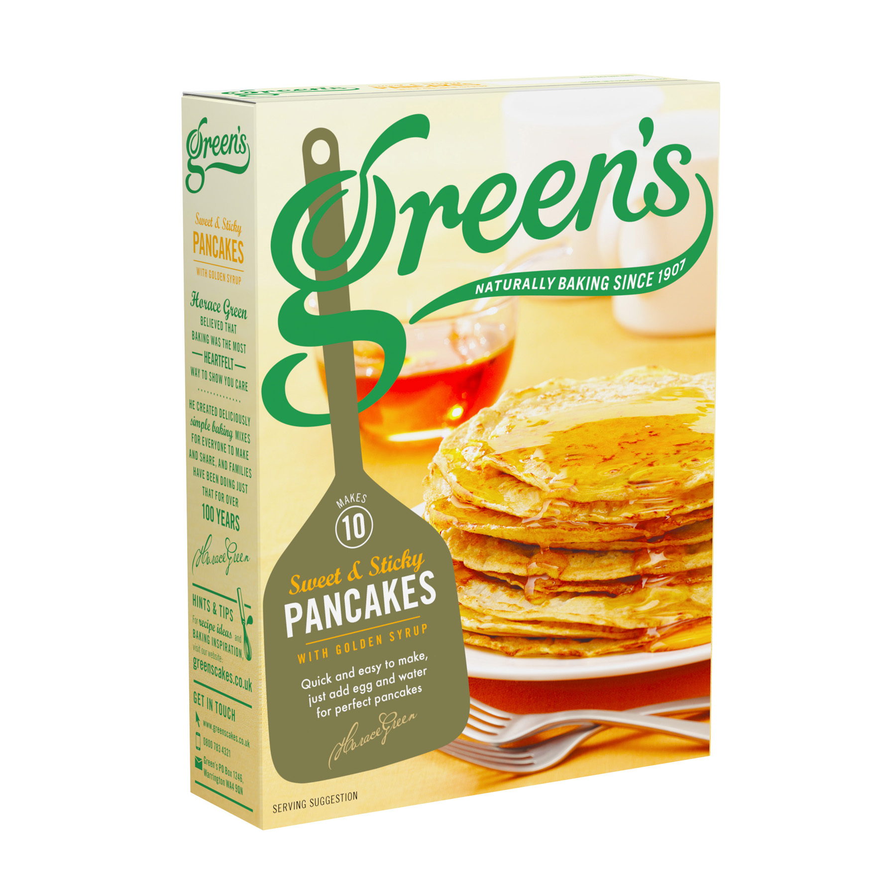 GREEN'S SWEET & STICKY PANCAKES 305G