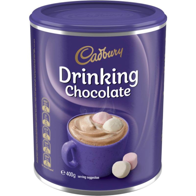 CADBURY DRINKING CHOCOLATE 400G