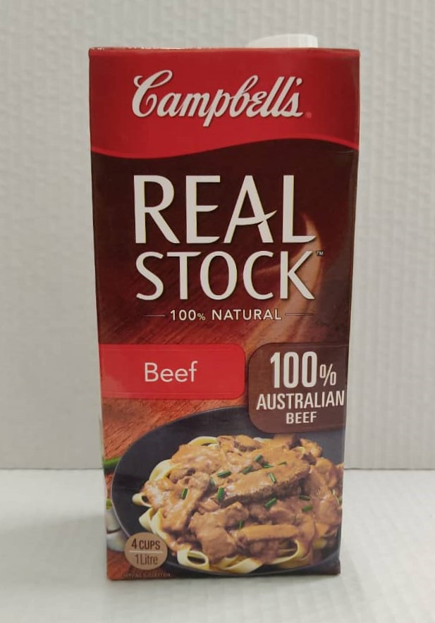 CAMPBELL'S REAL STOCK BEEF 1L