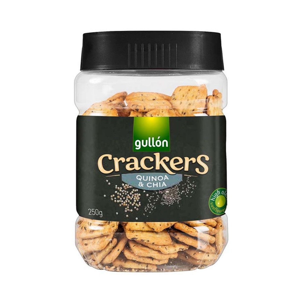 GULLON QUINOA & CHIA CRACKERS 250G