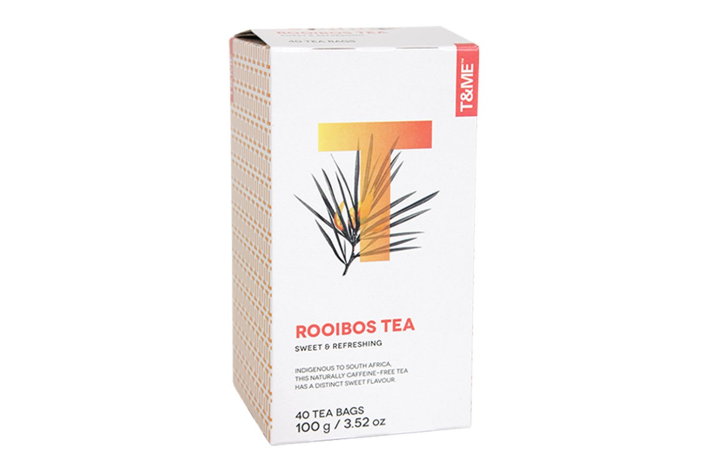 T&ME SOUTH AFRICAN ROOIBOS TEA 40S