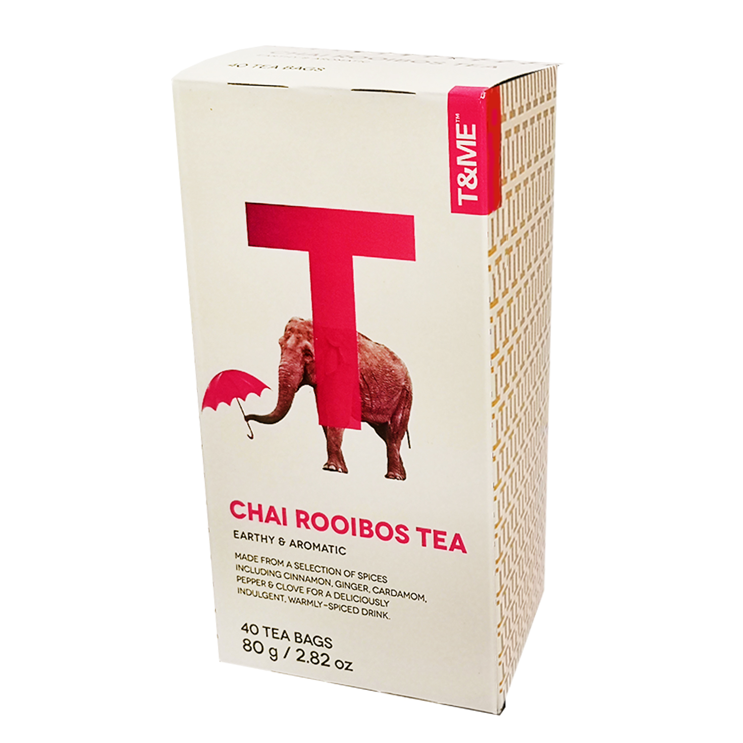 T&ME TEA CHIA ROOIBOS TEA 40S