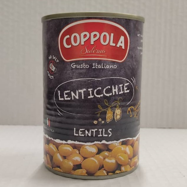 COPPOLA LENTIL BEANS 400g