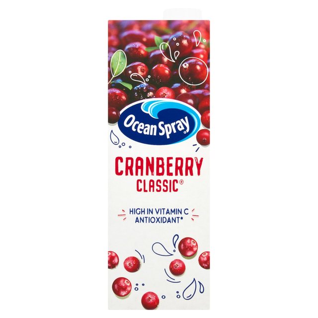 OCEAN SPRAY CLASSIC CRANBERRY JUICE 1L