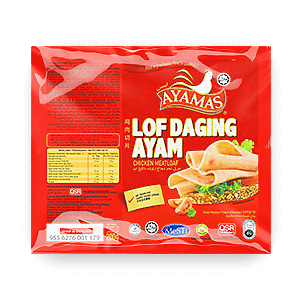 AYAMAS CHICKEN MEATLOAF 200G