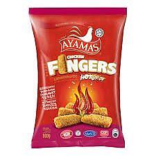 AYAMAS HOT & SPICY CHICKEN FINGERS 800G