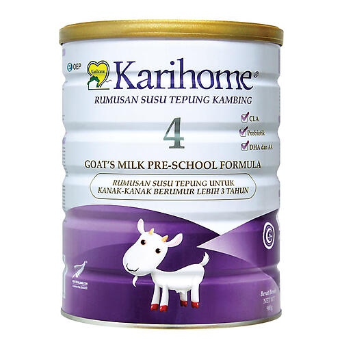 KARIHOME GOAT'S MILK PRE SCHOOL FORMULA STEP 4 900GM